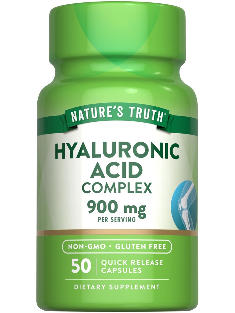 自然界的真伪酸加Collagen & MSM → 900mg → 50 Capsules → Non-GMO & Gluten 免费补充