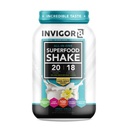 INVIGOR8 超级食品 美食 惠蛋白 孤立 摇摆 法兰西 香草 Gluten-Free and Non GMO Meal 替换 Probiotics and Omega 3 (483g)