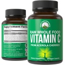峰性能 Raw全食 天然维生素C C Capsules from Acerola Cherry for Max Absorption. 中国植物物种信息数据库. 美国Vegan 原生维生素C 补充药丸90 服药500毫克或2 服药1000毫克