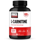 FORCE FACTOR L-Carnitine 补编,L Carnitine Tartrate 1000mg Capsules to Transform Fat Into Energy, 支持肌肉复苏和靴子锻炼性能, Vegan, 非GMO, 90片