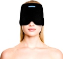 Migraine and Headche Relief Cap – Migraines, Headches, Relief and More – One Spants most - Black – 治疗米格雷因,头痛,压力救济和更多-一个尺寸最合适-黑