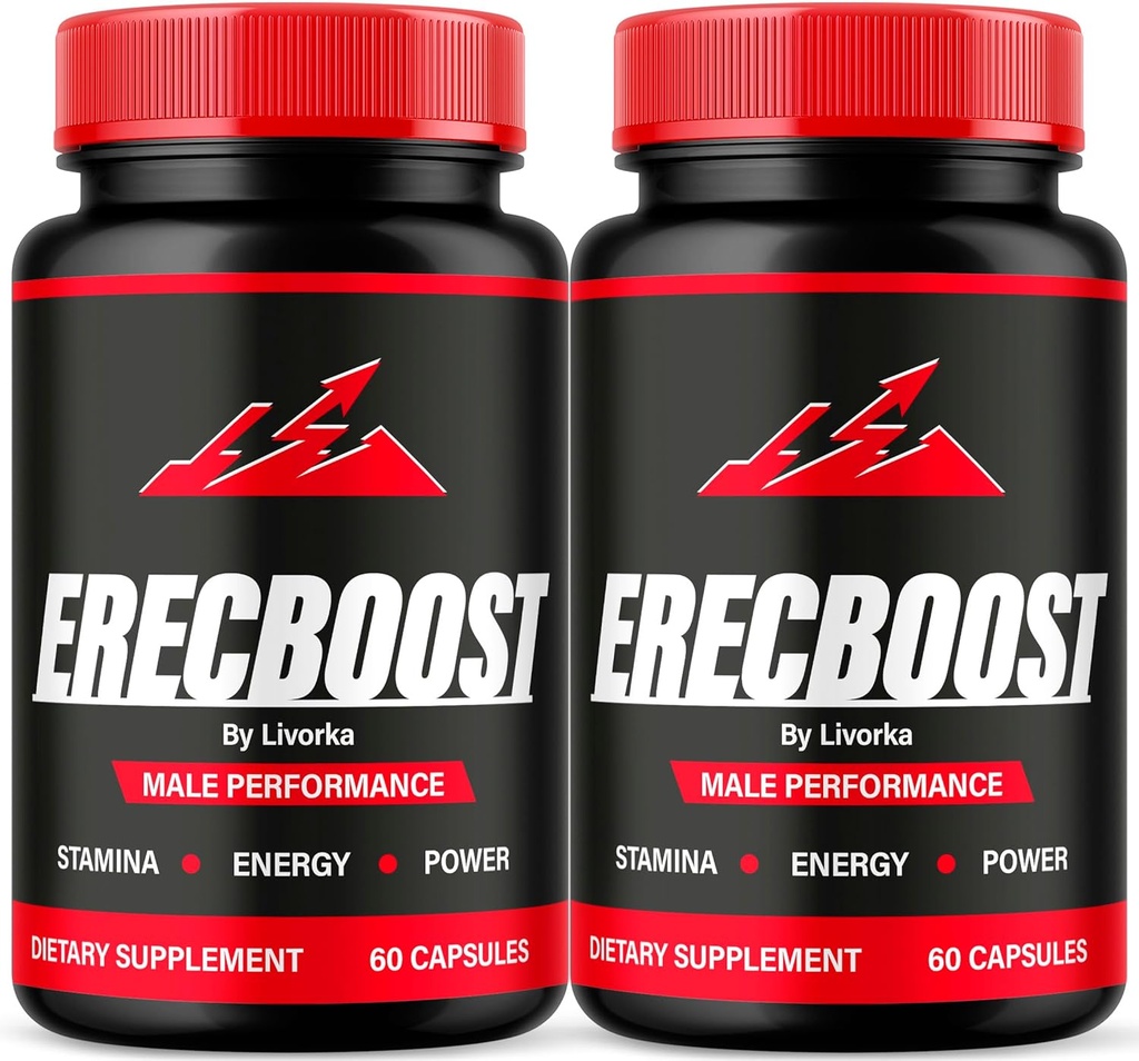 (2 Pack) Erecboost Capsules for Men, Erecboost 原创, Erecboust for Men, Erecboust, Erecboust En Capsulas, ErecaBoost Pills, Erecboust Pastillas, Erecboust 自然高级公式, 120 Capsules