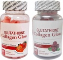 普通自然 Glow Glutathione Collagen - 草莓和Cranberry Flavor Bundle, 60 千斤顶