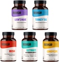 Fresh Cap, Ultimate Mushrooms 启动器 Kit (Capsules)