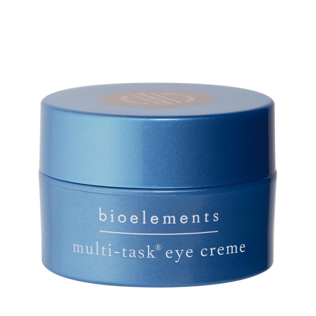 生物元素 多任务眼 Creme - 0.5 fl oz - 目标充裕,暗圆和精细线条 - 光和无油 - Vegan, Gluten Free - 从未对动物进行过测试