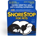 Snore Stop for Pets 20 Chewwits I 自然反鼻血解决方案 I Snore Relief for Dogs Cats 停止打呼援助 I睡眠补救 I 设备免费我帮助停止打呼一 反鼻血援助