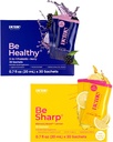 BeMe BeHealthy & BeSharp Bundle - Liquid Probiotics & Omega-3 Liquid Supplements
