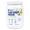 精益Fit植物蛋白和绿色天然香草 – 20g植物蛋白 + 4 叶绿 人服 – Vegan, Gluten-free, Soy-free, No Sugar – 19 services, 1.21英镑 Tub