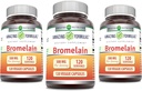 (原始内容存档于2018-09-21) (英语). Amazing Formures Bromelain Supplements | 500 Mg | 2400 GDU | 120 Veggie Capsules | Non-GMO | Gluten Free | | | |  USA  USA(3 Pack) 美国制造.