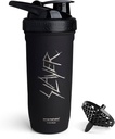 Smartshake Rockband Reforce Stainless Steel 蛋白质摇摆瓶 - 非绝缘胶体瓶 - 金属摇摆瓶 - 900毫升 - 30 oz - 防漏螺丝上 Lid - BPA Free QQ Slayer, Scratchy Logo