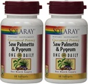 Saw Palmetto和Pygeum One Daily 30 Softgel (Pack of 2) 索拉莱日报(Solaray)