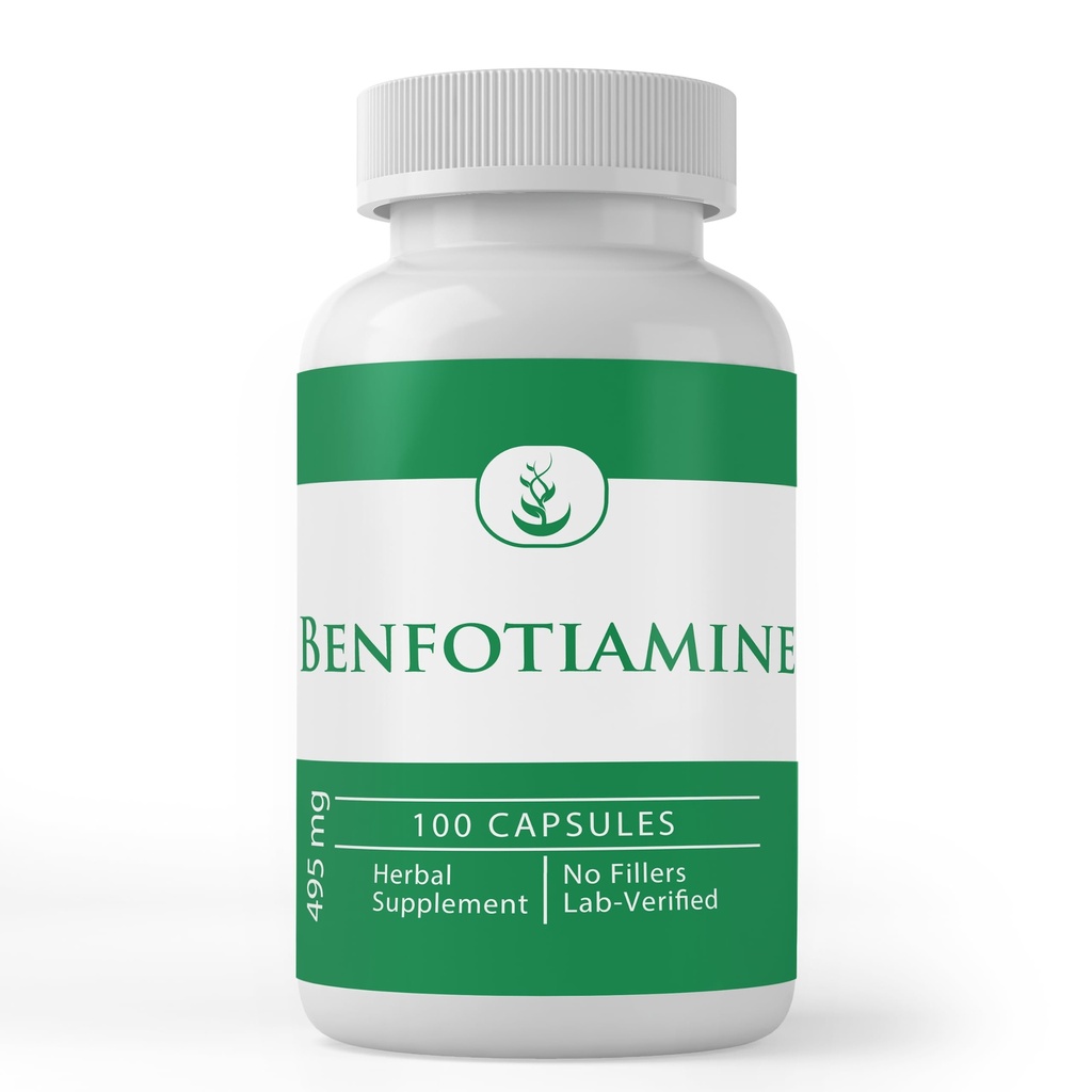 Benfotiamine, (100卡普勒) 永远纯净, 无添加剂或填充剂, 实验室验证