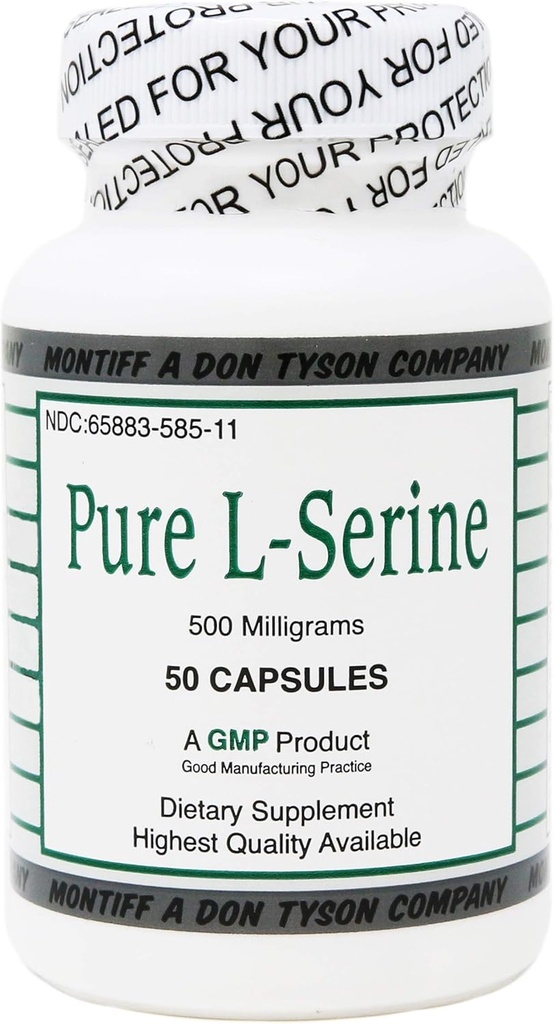纯L Serine 500 mg 50 计数
