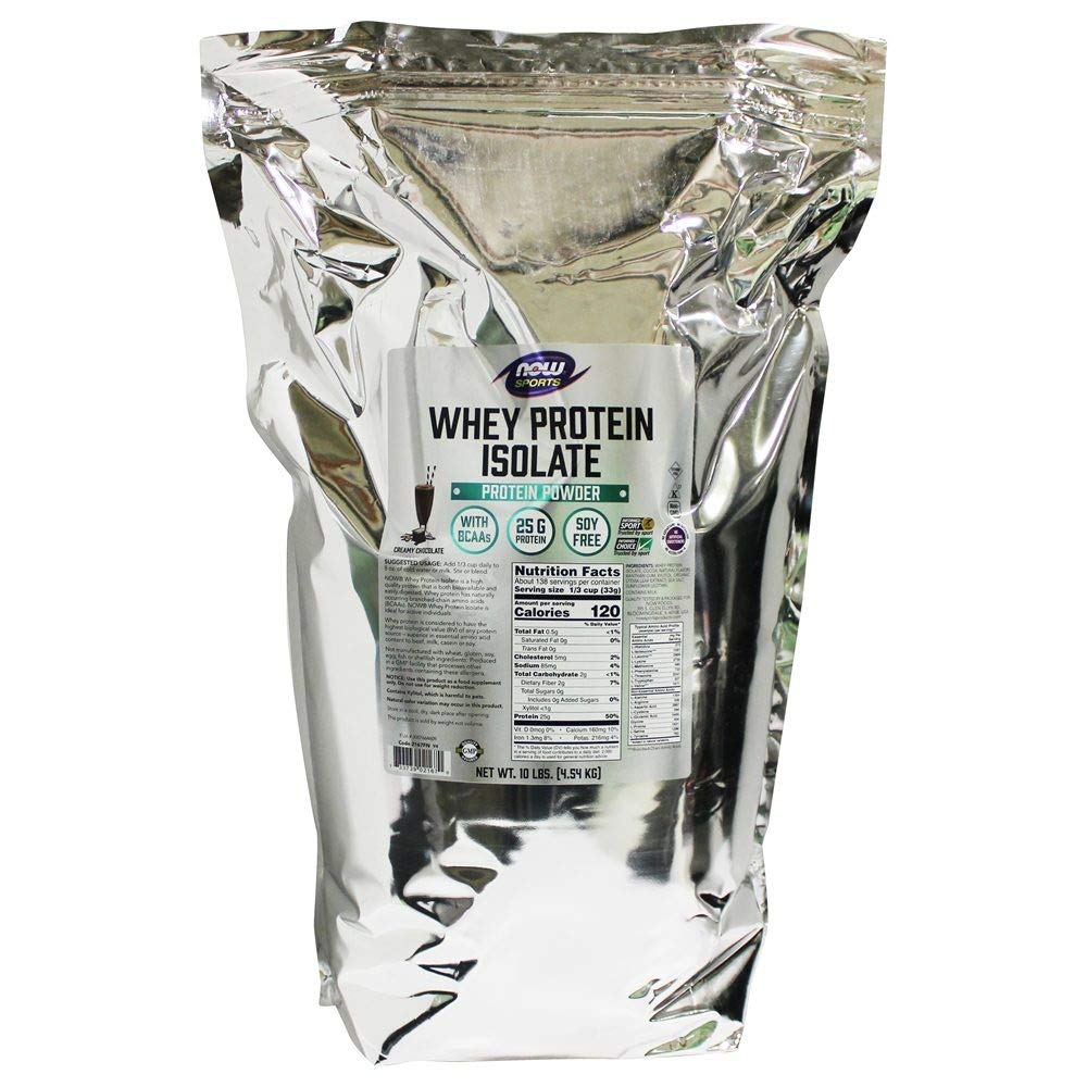Now Foods - Now Sports Whey 蛋白质隔热巧克力 - 10磅.