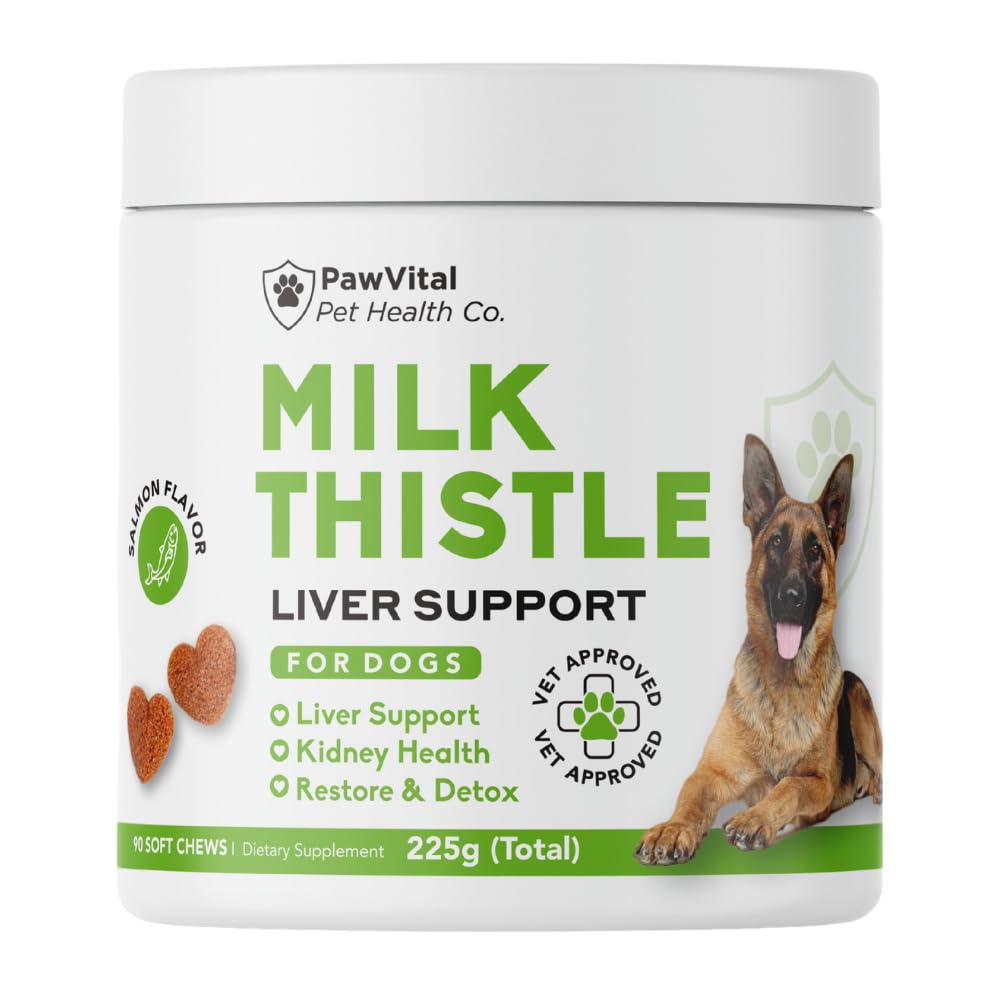 (原始内容存档于2017-09-21). Milk Title for Dogs - Max Force Liver support Chews, 野生阿拉斯加的沙门油 & Crucumin - 肾上腺素 & 肝上腺素支持 - 天然肝上腺素支持 Chews with Real Chicken, Choline & NAC
