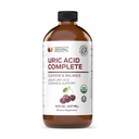 完整的天然产品Uric Acid complete - 支持Uric Acid Cleanse的8oz液体补充,肾脏健康和与苹果苹果苹果醋,Tart Cherry, & Beet Root的流通.