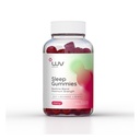 LUV健康 睡眠 Gummys – 天然睡眠援助 镁, L- Theanine, Melatonin, Chamomile & Tart Cherry – Vegan, Non-GMO, Gluten-Free, 睡眠支持补编, 30ct
