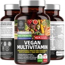 N1N Premium Plant 基于多种维他命 [42 强力成份] 男女日报 多维他命 配有 Raw Vegies 和 水果, Probiotics, Alfalfa, Echinacea, Spiruina 和 消化酶, 90片