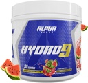 Alpha Supps Hydro 9 氨基  → EAA + 水解公式 → 基本氨酸 EAAs 配有 BCAAs 和电解剂 30 成品 - 汁西瓜