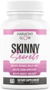 皮肤秘诀 - 女性最佳新重量损失药片 QQ Appetite 抑制剂,Belly Fat Burner, Carb Blocker + 6 有效剂量强力成份 QQ自然安全 3 党试 - 60 Capsules