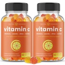 成人和孩子的维生素CGummys,5-in-1 Immune System 支持长莓,Roseips, Citrus Bioflavoids & Acerola Cherry,豁免助推剂补编(第2页)
