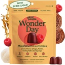 (原始内容存档于2018-09-26) (中文(简体) ). Plant People WonderDay 蘑菇Gummys - Lion's Mane, Cordyceps, Chaga 蘑菇补充品 支持免疫系统 De-Stress Boost Mood & Energy in Adults Naturals, Vegan, Non-GMO (60 Counter)