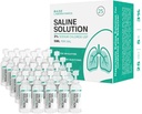 BASE LABORATORIES 3% 汽油机的盐溶液 → 吸入和鼻灌溉的盐溶液 → 高浓度 3% 浓度 l 25 Vials 5ml 单位剂量