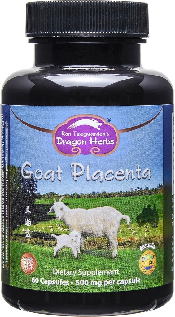 龙草-山羊 Placenta Capsules-500 mg-60 Capsules