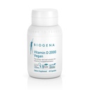 Biogena Vitamin D 2000 Vegan 配方 - 太阳维生素D3 钙吸收,免疫支持的补充 - 60 Capsules**