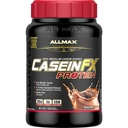 AllMAX Casein-FX 蛋白,巧克力 - 2磅 - 25克 慢释放蛋白 Per Scoop - 低卡布和零加糖 - 约27种