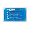 快速救援 重用热和冷胶压缩 与 Contour-Gel 5 1/4x9- Inch 中冷压缩 蓝色胶冰包用于伤害