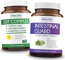 内卫与古特综合体(2-月供应) Gut Guard Combo - 内卫(120卡普勒斯) Potent Natural Formules & Gut 综合体(120卡普勒斯) Natural Candida Support - 全员支援