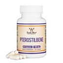 Pterostilbene 补充100mg Capsules(第三党测试) 60 Capsules, 恢复维拉特罗尔的高级, 长寿支持的抗氧化剂(非GMO, Gluten Free) 由双木制成