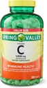 Jogi Vitamin C配有Rose HIPS Tablets 饮食补充值大小,每片1 000 mg,1 000 mg的维生素C和8 mg的Rose HIPS