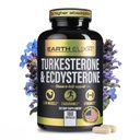 Turkesterone & Ecdysterone – 天然睾丸酮支持,2-in-1 高概率突厥酮补充剂 男与女 95% Beta Ecdysterone - 强度,能量和生命力 - 180个胶囊