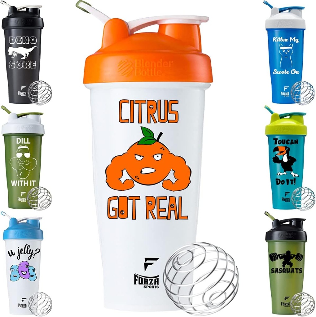 福扎体育 Blender瓶X经典28 oz. 摇摆器 - Citrus 获得真实