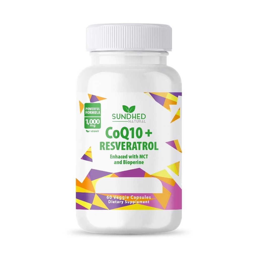 CoQ10 强氧化剂(Capsules Coq10+Resveratrol)