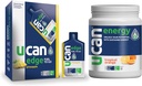UCAN Pineapple Edge Energy Gel & Orange Energy Powder - Great for running, training, fieldness, cycling, Crossfit & More QQQ 无糖, Vegan, & Keto 友好能源补编
