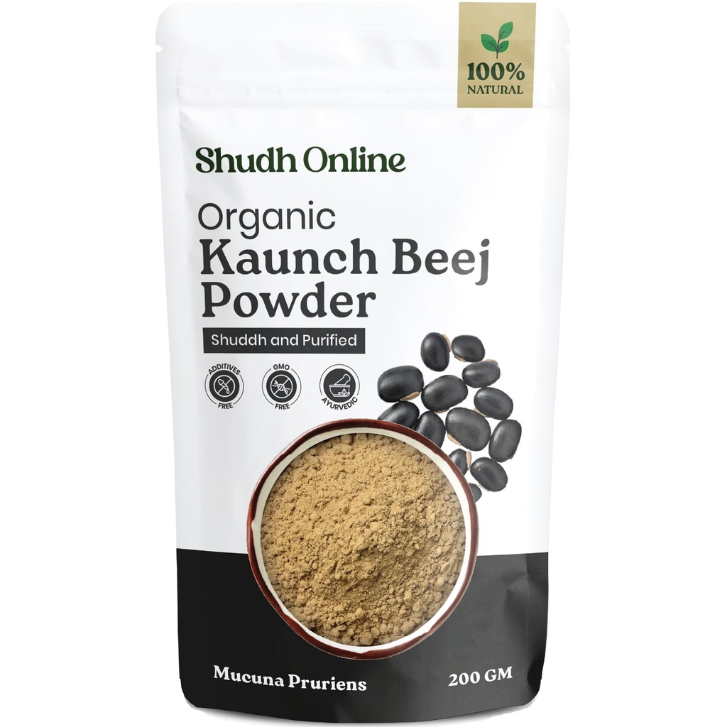 舒德在线 黑色 Kaunch Beej粉/Mucuna Pruriens(200克)