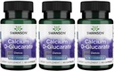 Swanson Calcium D-Glucarate 250 Migrams 60 Capsules (3 Pack) (英语).