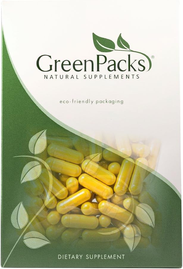 GreenPacks 牛奶硝酸盐萃取剂(高概率)+ 涡轮 - 90 Capsules
