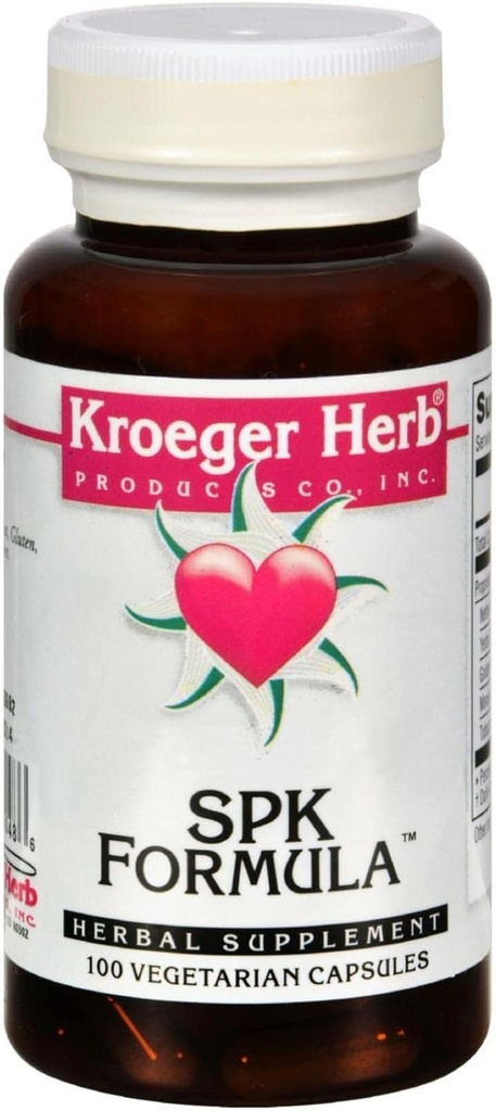 Kroeger 草药 Spk 公式 100 Vcap