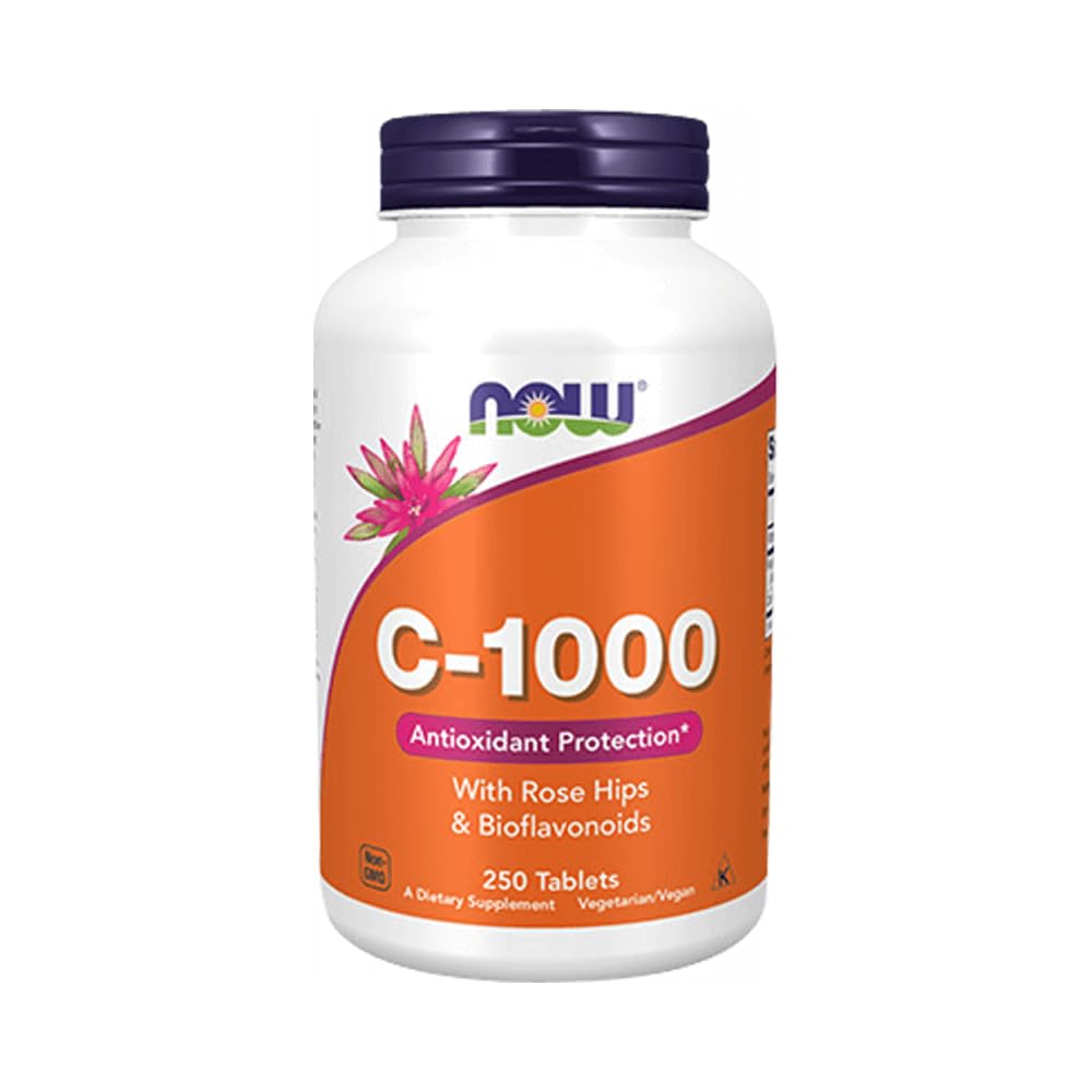 现在补充,维生素C-1 000与Rose Hips & Bioflavoids,抗氧化剂保护*,250片