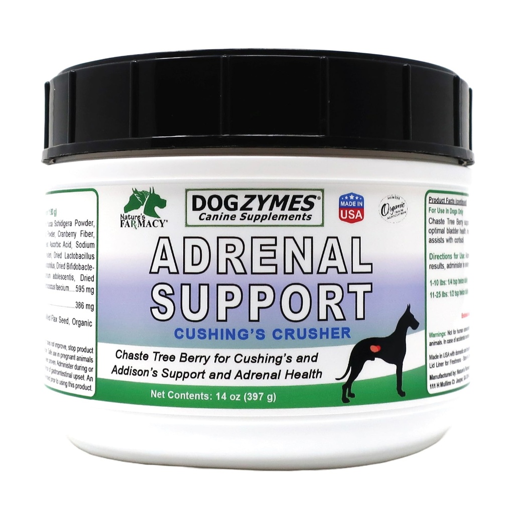 Dogzymes 肾上腺支持(14 Ounce)