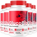(5 Pack) GlucoBio Capsules - 官方Gluco生物辅助药,总体平衡高级公式 GlucoBio Pills, GlucoBio 补充药,Glucovio Reviews,150 Capsules 5个月.