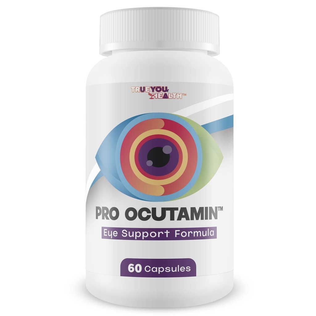 Pro Ocutamin - 眼部支持公式 - 支持健康视野 - 援助减少眼片、灰尘视野、眼痛 - 帮助应对蓝光的影响 - 视觉健康补编 - 见明显日夜