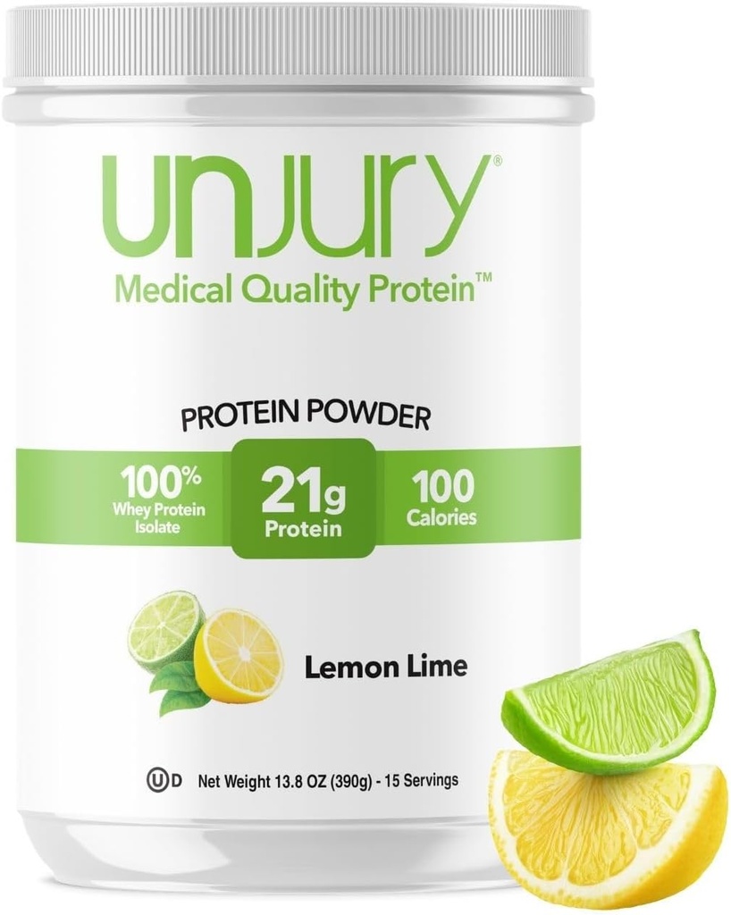 (原始内容存档于2017-09-21) (英语). Unjury Whey protein Powder → Lemon Lime → 21g 100% Whey 孤立蛋白 Power → 低碳和乳糖自由 → Gluten Free → 认证 科舍 → 15 services