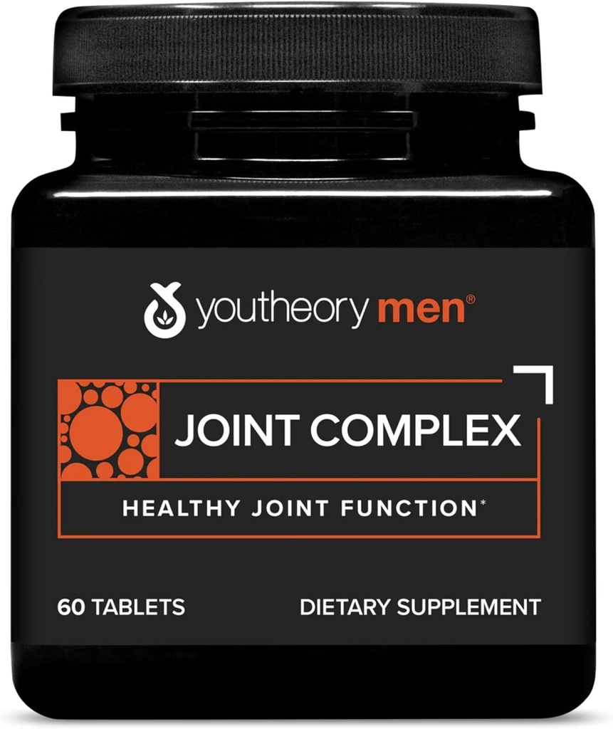 男子理论联合综合体——与Boswellia、Ginger、Turmeric、 & UC-II Collagen, 60块