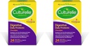 文化消化卫生日报 Probiotic Chewables, Probiotic for Men and Women, 多数临床研究 Probiotic Strain, 10亿 CFU, 支持偶发腹泻, Gas & Bloating, 24 Counter