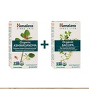 喜马拉雅有机Ashwagandha + 有机Bacopa Brain Boster Kit, Ashwagandha 670 mg 用于能量Boost 和压力缓解 + Bacopa 750mg Notrotic Brain Booster 用于精神焦点、记忆和清晰度